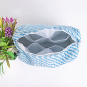 Block Printed Large Toiletry Bag, Waterproof Wash Bag, Makeup Bag, Cosmetic Bag, Travel Bag with Pockets, Jumbo Wash Bag Assorted