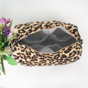 Block Printed Large Toiletry Bag, Waterproof Wash Bag, Makeup Bag, Cosmetic Bag, Travel Bag with Pockets, Jumbo Wash Bag Assorted - CraftJaipur