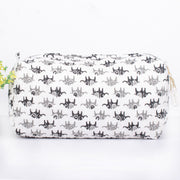 Assorted Makeup Bag, Hand Block Printed Large Toiletry Bag, Waterproof Wash Bag, Cosmetic Bag, Travel Bag with Pockets, Jumbo Wash Bag