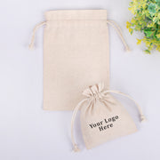Custom Drawstring Jewelry Packaging Pouch Personalized Logo Chic Small Wedding Favor Bags