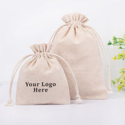 Custom Drawstring Jewelry Packaging Pouch Personalized Logo Chic Small Wedding Favor Bags