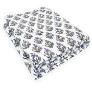 Cotton Hand Block Print Sanganeri Running Floral Fabric Voile