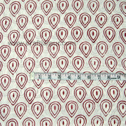 Block Printed Natural Cotton Voile Handmade Fabric-Craft Jaipur