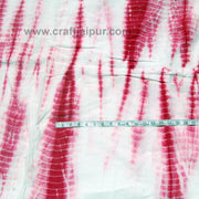 5 yards Tie Dyed Cotton Shibori Running Handmade Craft Fabric