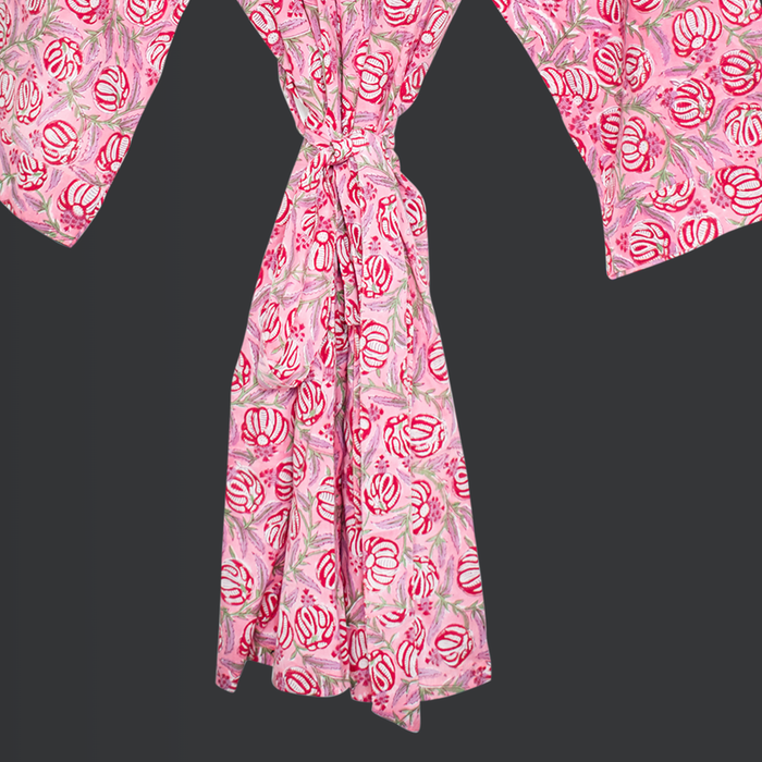 Bridal :: Bridesmaid Robes :: Waffle Robes :: Waffle Kimono Purple Long Robe  Square Pattern - Wholesale bathrobes, Spa robes, Kids robes, Cotton robes,  Spa Slippers, Wholesale Towels