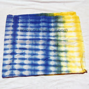 Handmade Tie Dye Shibori Cotton Fabric Dress Sewing Material - CraftJaipur