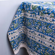 Table Cover Floral Hand Block Print Dinning Table Cloth