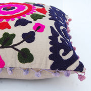 Home Decor Indian Suzani Cushion Covers Embroidery