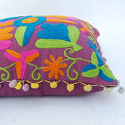 Suzani Cushion Cover Embroidery Pillows Boho Shams Decor