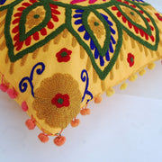 Suzani Cushion Cover Woolen Embroidery Pillow Cases
