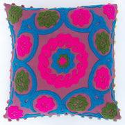 Hand Embroidered Indian Suzani Cushion Cover Decor Pillows