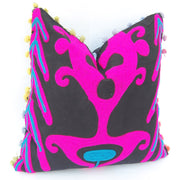 Indian Suzani Cushion Covers Woolen Embroidery Pillows - CraftJaipur