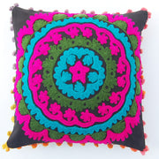 Embroidery Pillow Cover Decorative Suzani Cushions - CraftJaipur