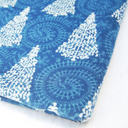 Christmas Tree Printed Cotton Fabric Sewing Material - CraftJaipur