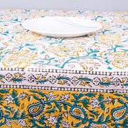 Flower Print Cotton Table Cloth Dinning Decorative Table Cover