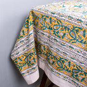 Flower Print Cotton Table Cloth Dinning Decorative Table Cover