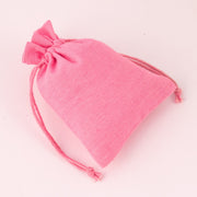 Personalized logo print Wedding Favor bags Gift Bag Jewelry Party Bags Drawstring Pouch soap package pouches