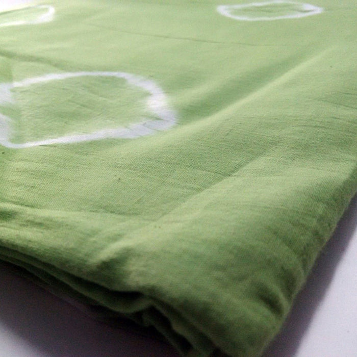 Hand Block Tie Dye Natural Cotton Sewing Fabric - CraftJaipur