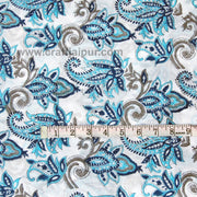 Paisley Print Cotton Fabric - CraftJaipur