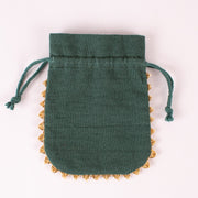 Custom Jewelry Packaging Pouch Custom Logo Print Package Supplies Cotton Jewelry Bags