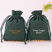 Custom Necklace Packaging Rings Earrings Jewelry Package Pouch Bag - Pack of 100