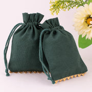 Custom Necklace Packaging Rings Earrings Jewelry Package Pouch Bag - Pack of 100