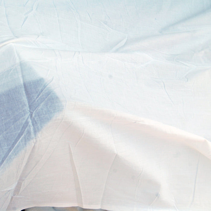 Natural Cotton White Indian Handmade Voile Dressmaking Fabric-Craft Jaipur