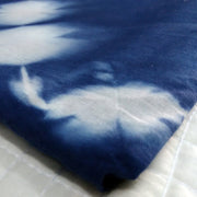 Indigo Dyed Natural Cotton Handmade Shibori Printed Fabric - CraftJaipur