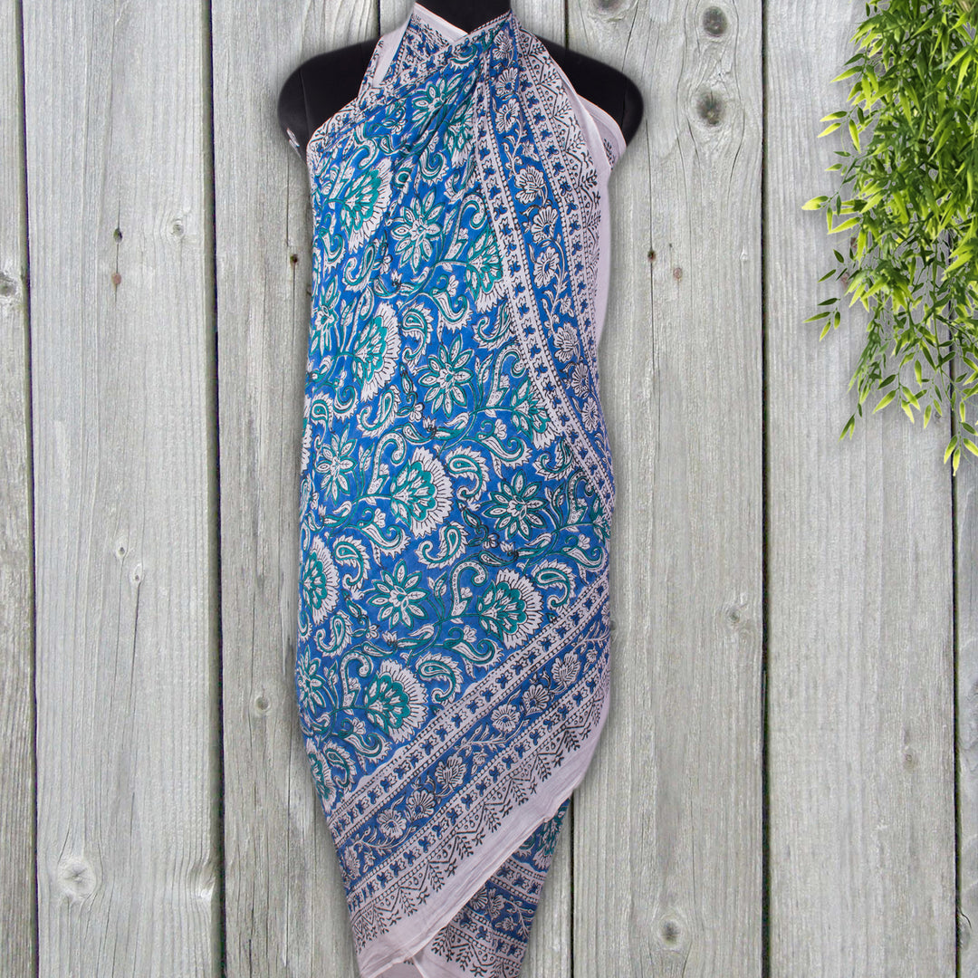 Indian Handmade Hand Block Print Natural Casual Dinner Wedding Vintage Napkin, Throw, Face Neck Wrap-CraftJaipur