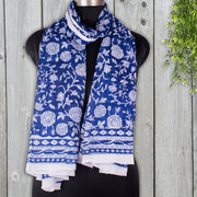 Beautiful Indian Hand Made Cotton Pareo,Hand Block Print Sarong,Womens Wear Scarves, Decorative Dupatta - CraftJaipur