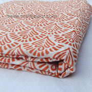 Sanganeri Block Printed Natural Cotton Indian Sewing Fabric-Craft Jaipur
