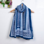 Hand Block Print Scarves Indian Cotton Sarong Decorative Handmade Cotton Beach Pareo, Printed Sarong