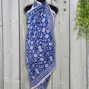 Beautiful Indian Hand Made Cotton Pareo,Hand Block Print Sarong,Womens Wear Scarves, Decorative Dupatta - CraftJaipur