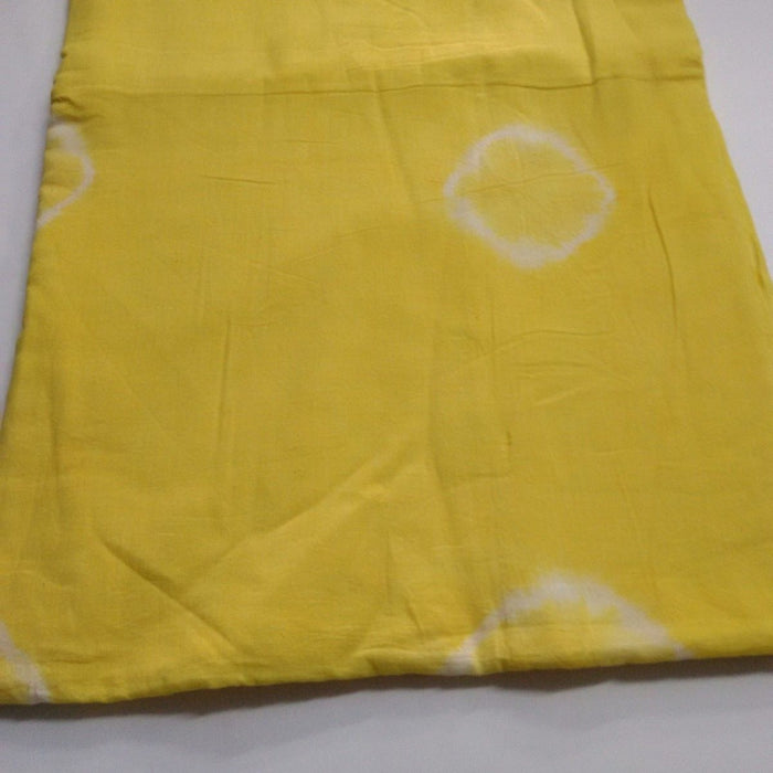 Hand Block Printed Natural Cotton Running Shibori Fabric - CraftJaipur