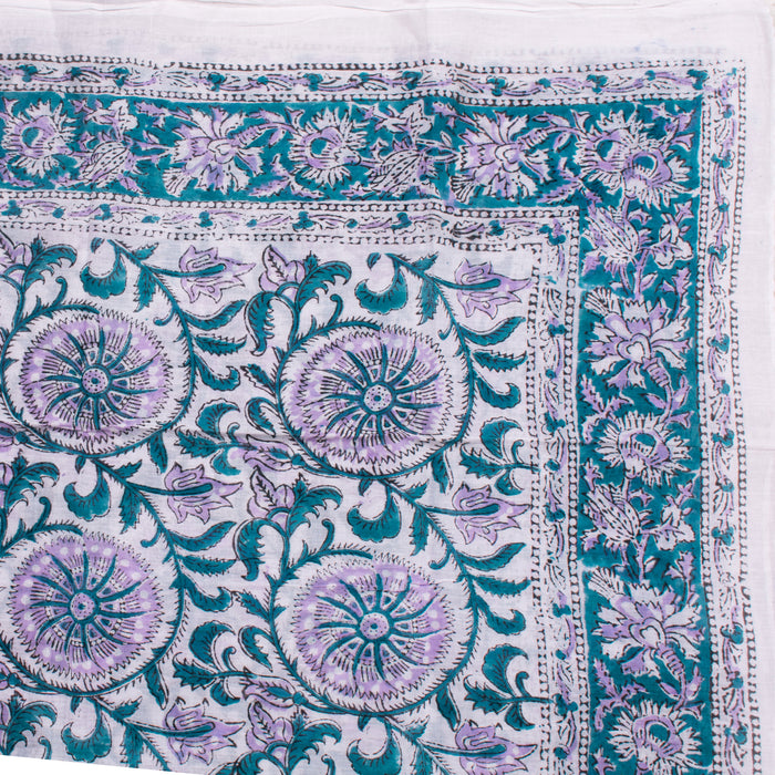 100% Cotton Indian Hand Block Print Beach Sarongs Soft Fabric For Summer - CraftJaipur