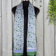 Hand Block Print Scarf Sanganeri Pure Cotton Stole Indian Handmade Scarf Beautiful Women Wear Scarves - CraftJaipur