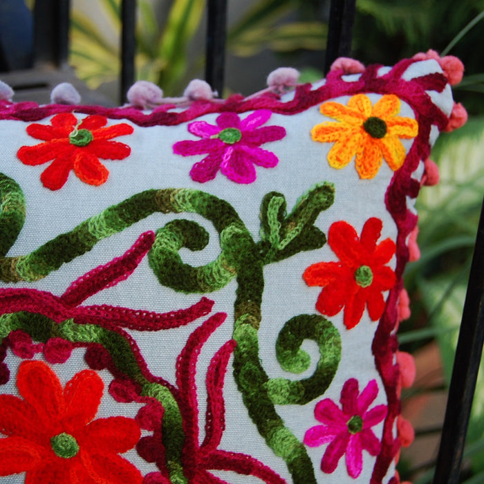 Shop Online Hand Made Embroidery Cushion Cover Decorative Pillow Case