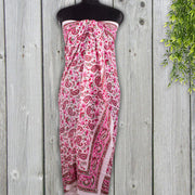 Beautiful Indian Hand Made Cotton Pareo, Hand Block Print Sarong, Womens Wear Scarves, Decorative Dupatta - CraftJaipur