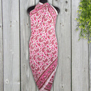 Beautiful Indian Hand Made Cotton Pareo, Hand Block Print Sarong, Womens Wear Scarves, Decorative Dupatta - CraftJaipur