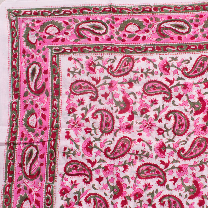 Beautiful Indian Hand Made Cotton Pareo, Hand Block Print Sarong, Womens Wear Scarves, Decorative Dupatta - CraftJaipur