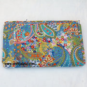 Indian Handmade Quilt, Vintage Kantha Bedspread, Throw Cotton Blanket Gudari