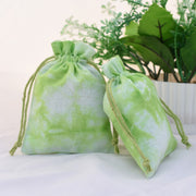 Green Tye Dye Jewelry Packaging Pouch (Set of 100) - CraftJaipur
