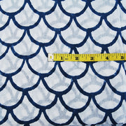 Hand Block Print Cotton Dressmaking Sewing Voile Fabric