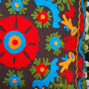 Suzani Pillows Embroidered Cushion Cover Decorative-Craft Jaipur