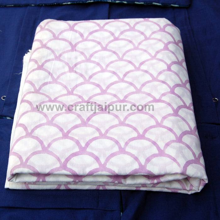 Handmade Dabu Block Printed Indian Natural Cotton Fabric-Craft Jaipur