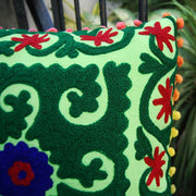 Indian Embroidery Suzani Cushion Cover Decorative Pillowcases - CraftJaipur