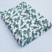 Handmade Flying Bird Printed Running Cotton Voile Fabrics - CraftJaipur