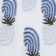 Hand Block Printed Natural Cotton Dress Sewing Craft Fabric