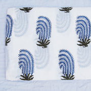 Hand Block Printed Natural Cotton Dress Sewing Craft Fabric