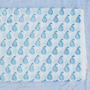 Handmade Cotton Paisley Block Printed Indian Sewing Fabric